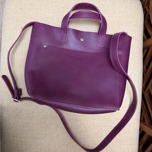 Chic Purple Crossbody Bag